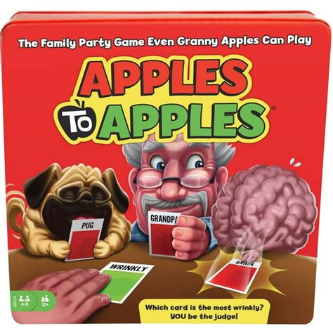 Apples to Apples: A Hilariously Chaotic Game of Comparison and Wit!