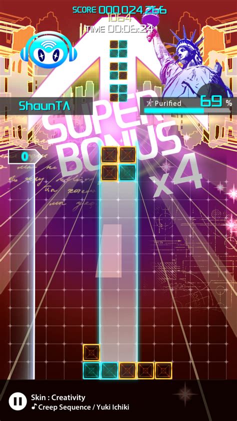 Lumines: Electronic Dance Music Meets Puzzle Action!